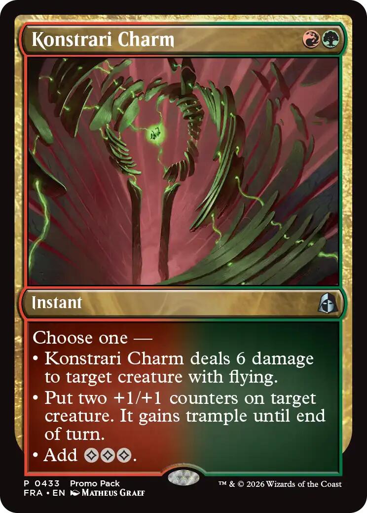 Konstrari Charm [Reality Fracture Promos] | Exor Games Bridgewater