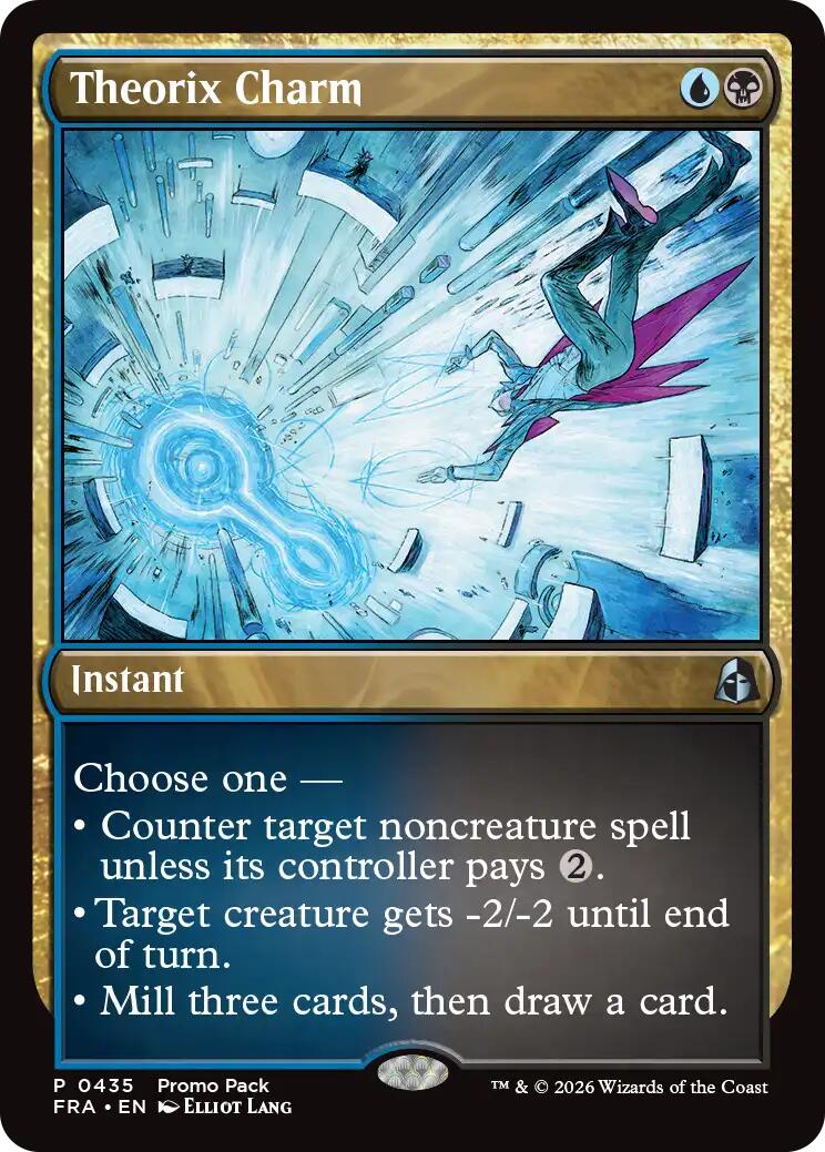 Theorix Charm [Reality Fracture Promos] | Exor Games Bridgewater