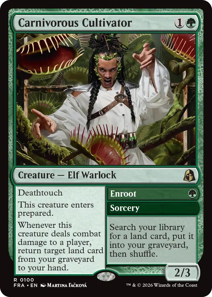 Carnivorous Cultivator [Reality Fracture] | Exor Games Bridgewater