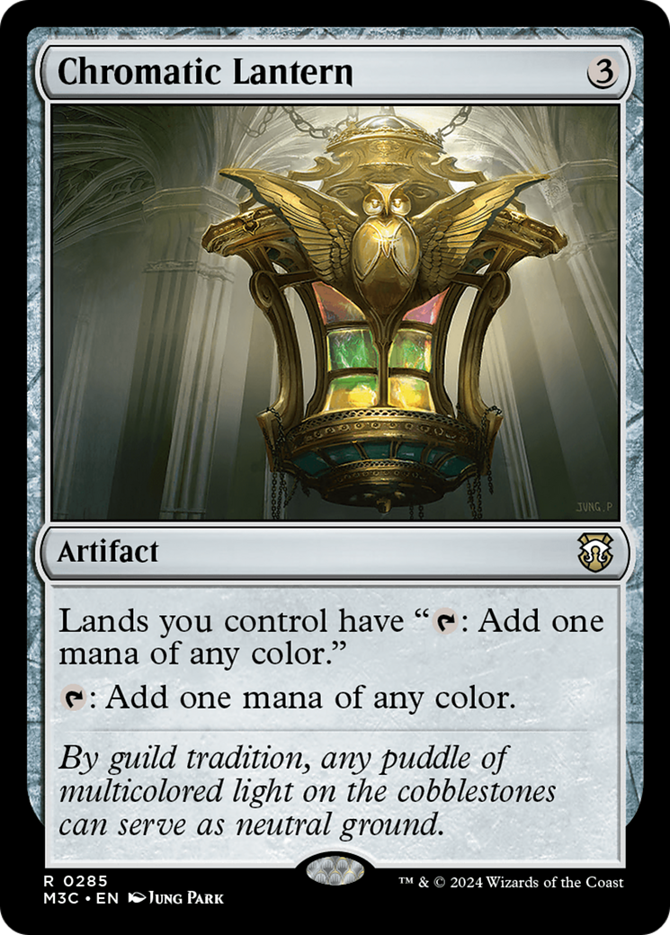 Chromatic Lantern (Ripple Foil) [Modern Horizons 3 Commander] | Exor Games Bridgewater