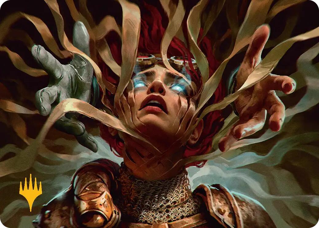 Countersculpt Art Card (Gold-Stamped) [Reality Fracture Art Series] | Exor Games Bridgewater
