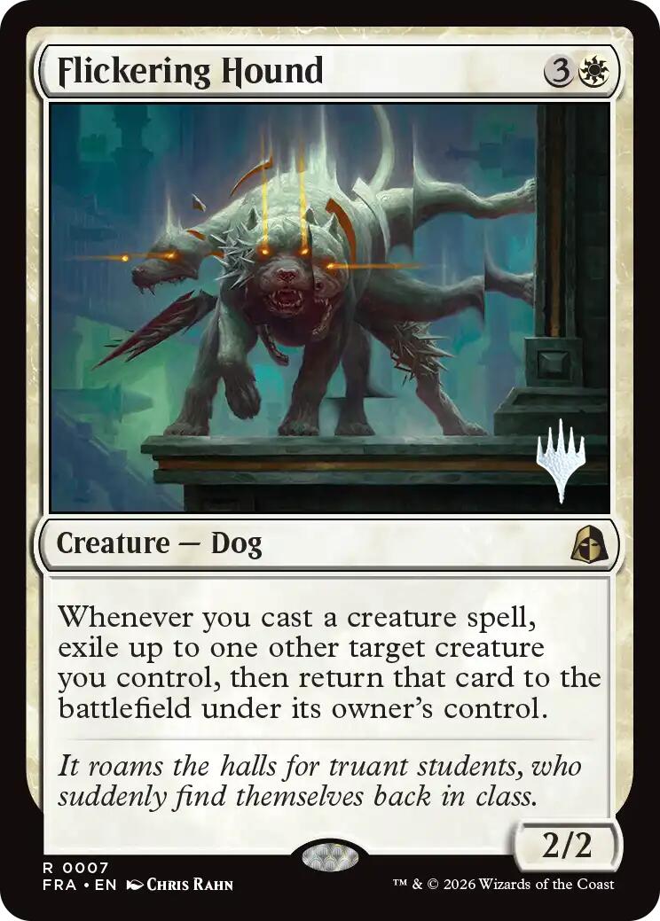 Flickering Hound [Reality Fracture Promos] | Exor Games Bridgewater