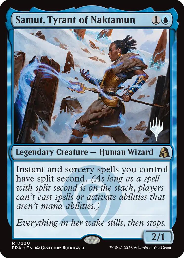 Samut, Tyrant of Naktamun [Reality Fracture Promos] | Exor Games Bridgewater