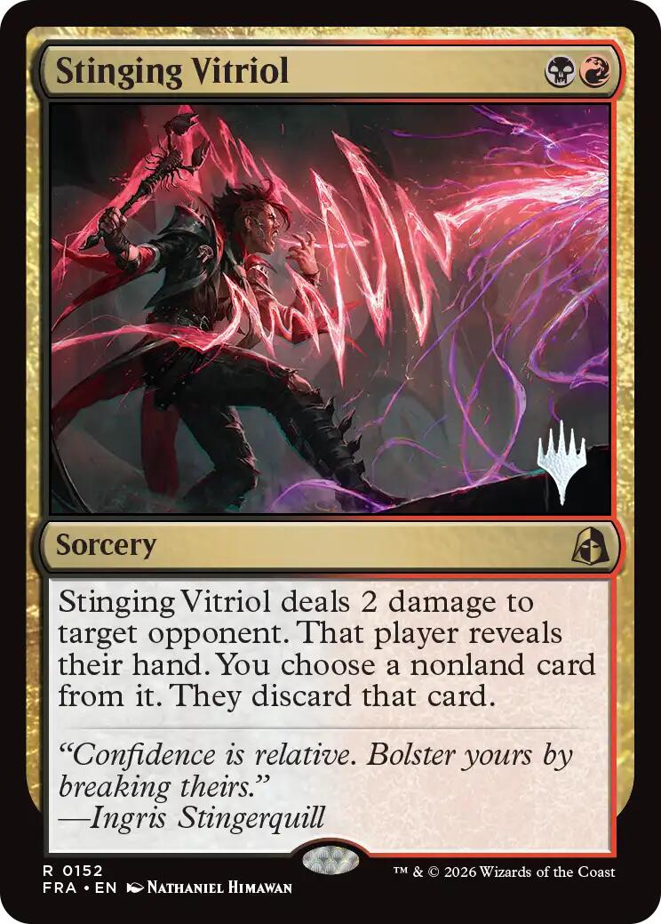 Stinging Vitriol [Reality Fracture Promos] | Exor Games Bridgewater