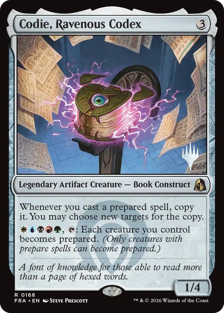 Codie, Ravenous Codex [Reality Fracture Promos] | Exor Games Bridgewater