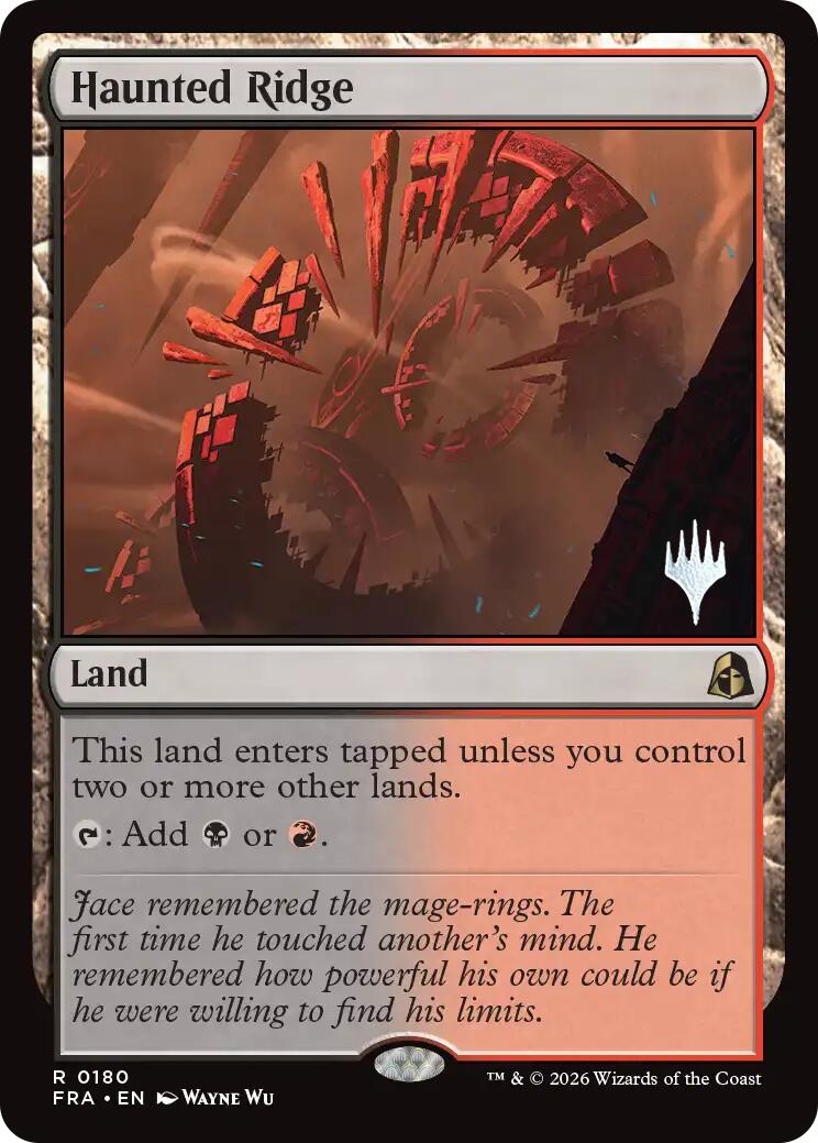 Haunted Ridge [Reality Fracture Promos] | Exor Games Bridgewater