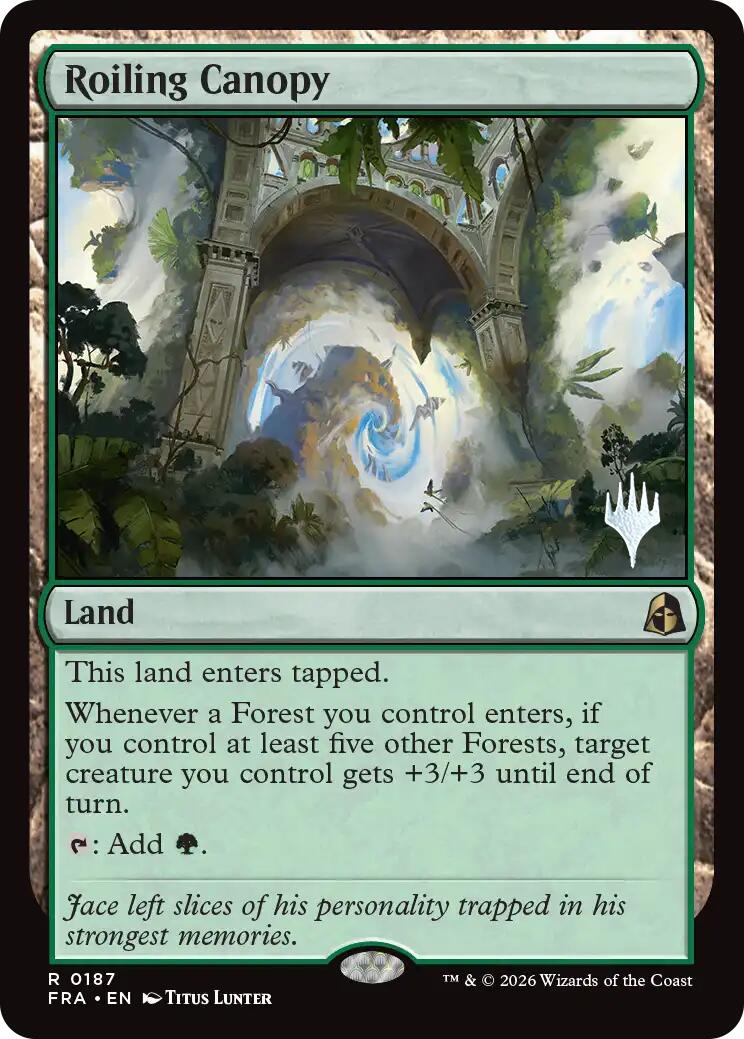 Roiling Canopy [Reality Fracture Promos] | Exor Games Bridgewater
