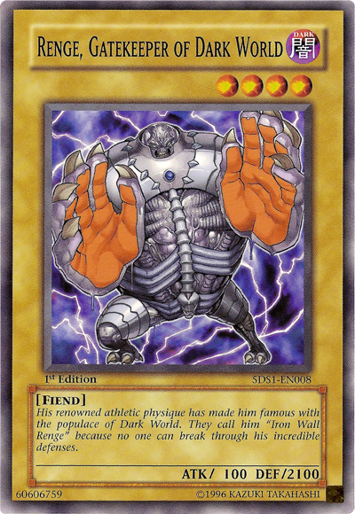 Renge, Gatekeeper of Dark World [5DS1-EN008] Common | Exor Games Bridgewater