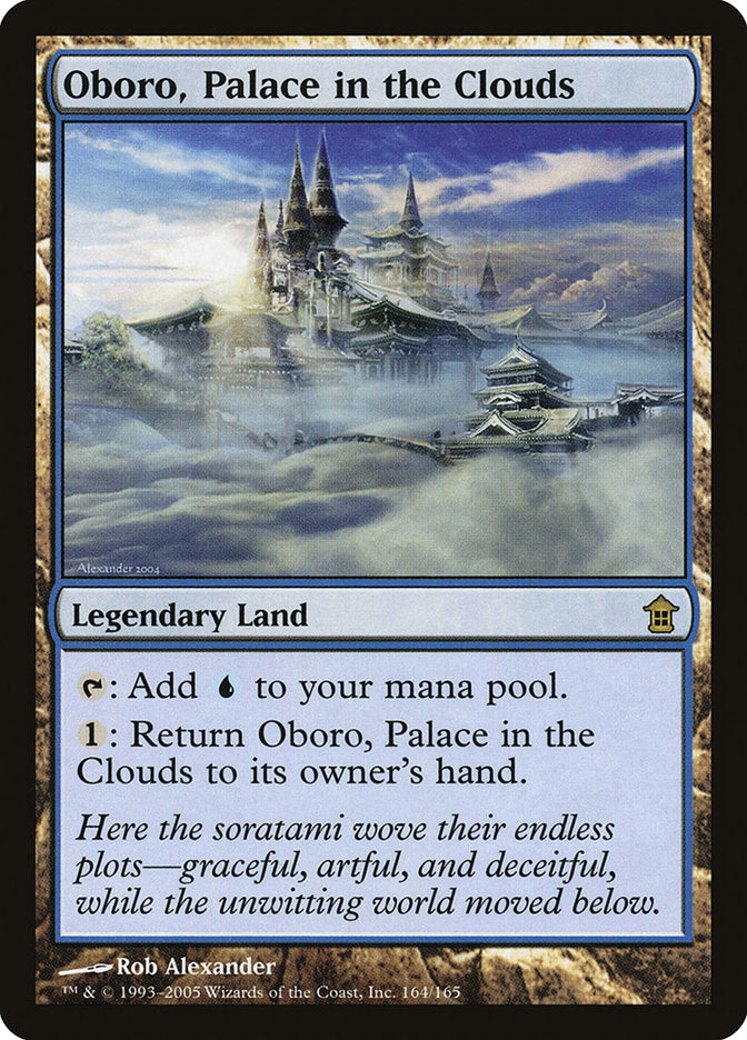 Oboro, Palace in the Clouds [Saviors of Kamigawa] | Exor Games Bridgewater