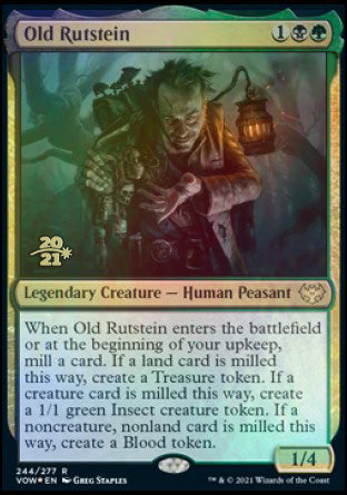 Old Rutstein [Innistrad: Crimson Vow Prerelease Promos] | Exor Games Bridgewater