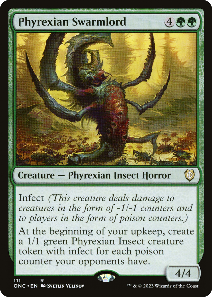 Phyrexian Swarmlord [Phyrexia: All Will Be One Commander] | Exor Games Bridgewater