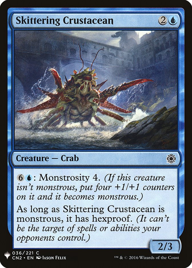 Skittering Crustacean [Mystery Booster] | Exor Games Bridgewater