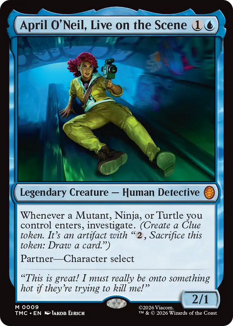 April O'Neil, Live on the Scene [Teenage Mutant Ninja Turtles Commander] | Exor Games Bridgewater