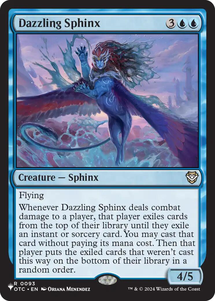 Dazzling Sphinx [The List] | Exor Games Bridgewater