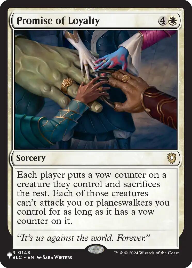 Promise of Loyalty [The List] | Exor Games Bridgewater