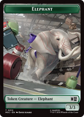 Rhino (013) // Elephant (012) Double-Sided Token [Marvel Super Heroes Commander Tokens] | Exor Games Bridgewater