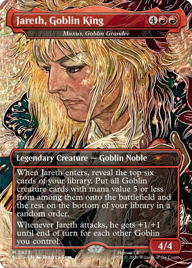 Jareth, Goblin King - Muxus, Goblin Grandee [Secret Lair Drop Series] | Exor Games Bridgewater