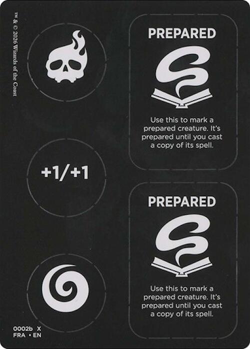 Punch Card Token [Reality Fracture Tokens] | Exor Games Bridgewater