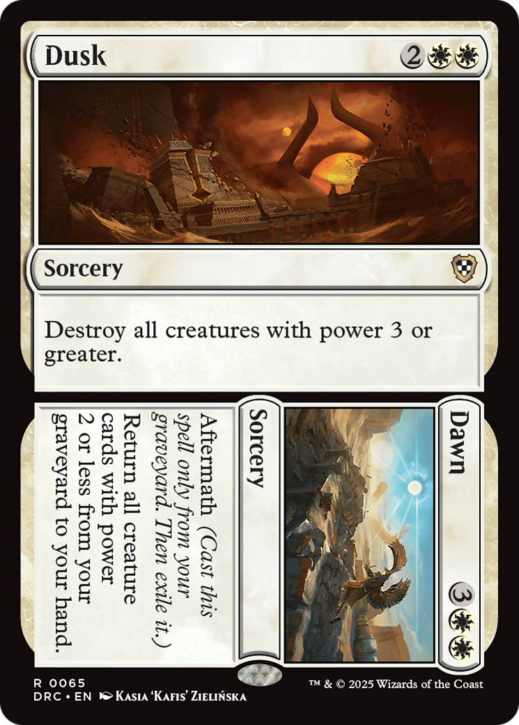 Dusk // Dawn [Aetherdrift Commander] | Exor Games Bridgewater
