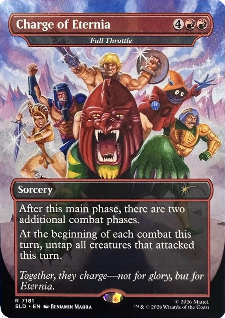Charge of Eternia - Full Throttle [Secret Lair Drop Series] | Exor Games Bridgewater