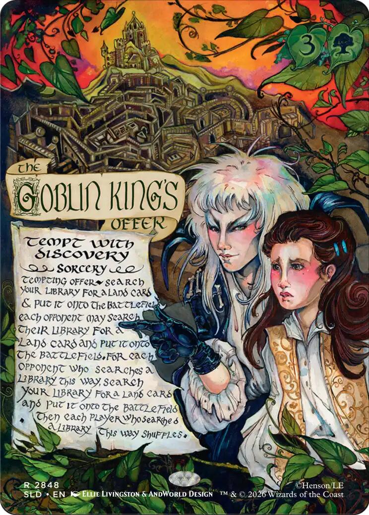 The Goblin King's Offer - Tempt with Discovery [Secret Lair Drop Series] | Exor Games Bridgewater