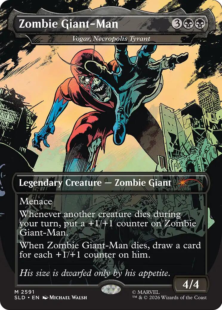 Zombie Giant-Man - Vogar, Necropolis Tyrant [Secret Lair Drop Series] | Exor Games Bridgewater
