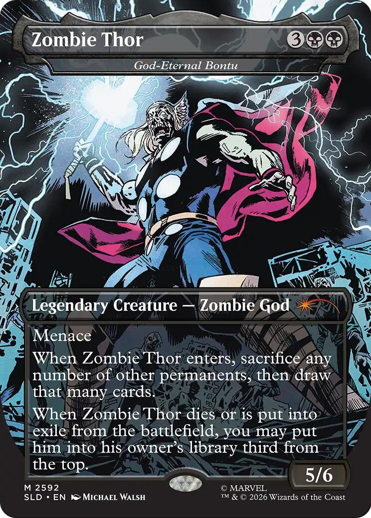 Zombie Thor - God-Eternal Bontu [Secret Lair Drop Series] | Exor Games Bridgewater