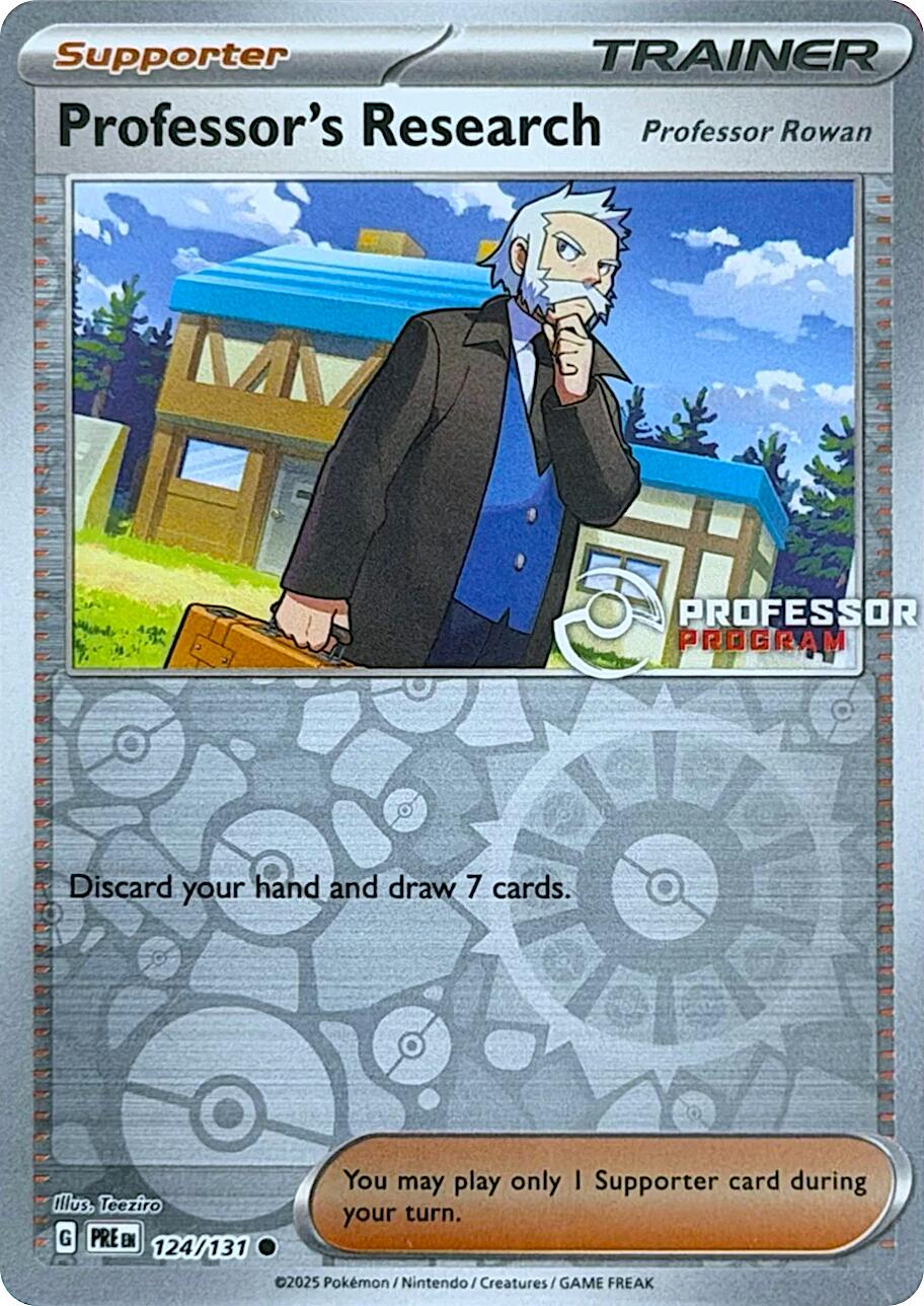 Professor's Research [Professor Rowan] - 124/131 [Professor Program Promos] | Exor Games Bridgewater