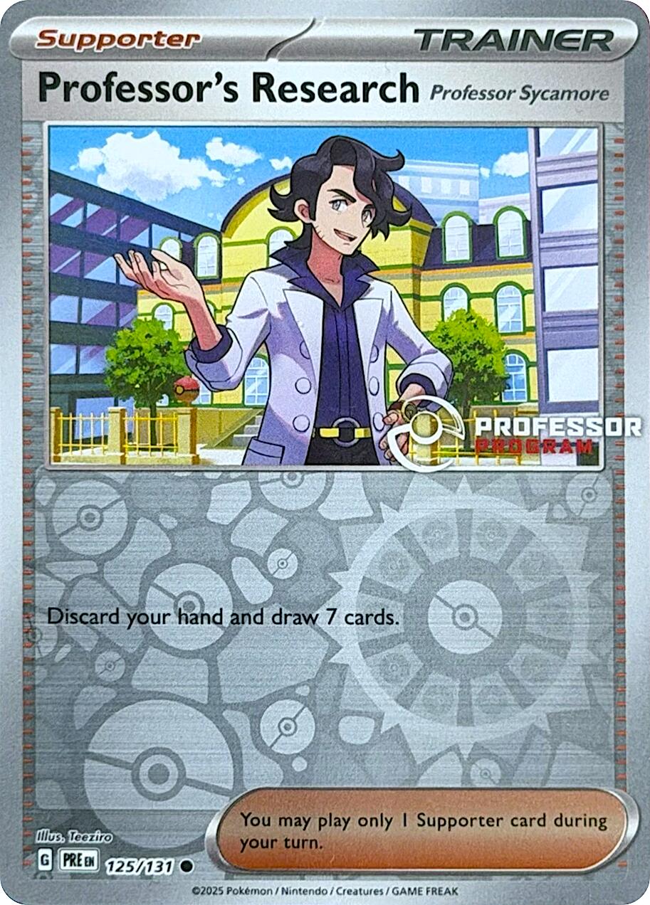 Professor's Research [Professor Sycamore] - 125/131 [Professor Program Promos] | Exor Games Bridgewater