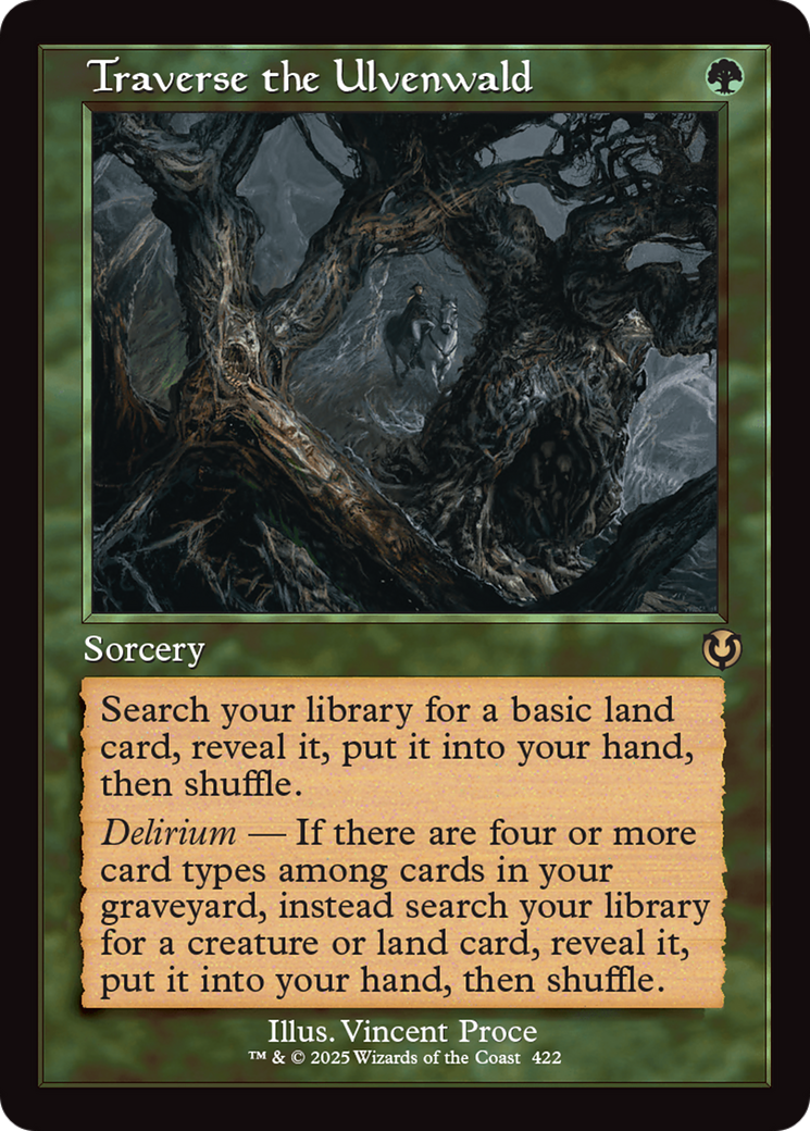 Traverse the Ulvenwald (Retro Frame) [Innistrad Remastered] | Exor Games Bridgewater