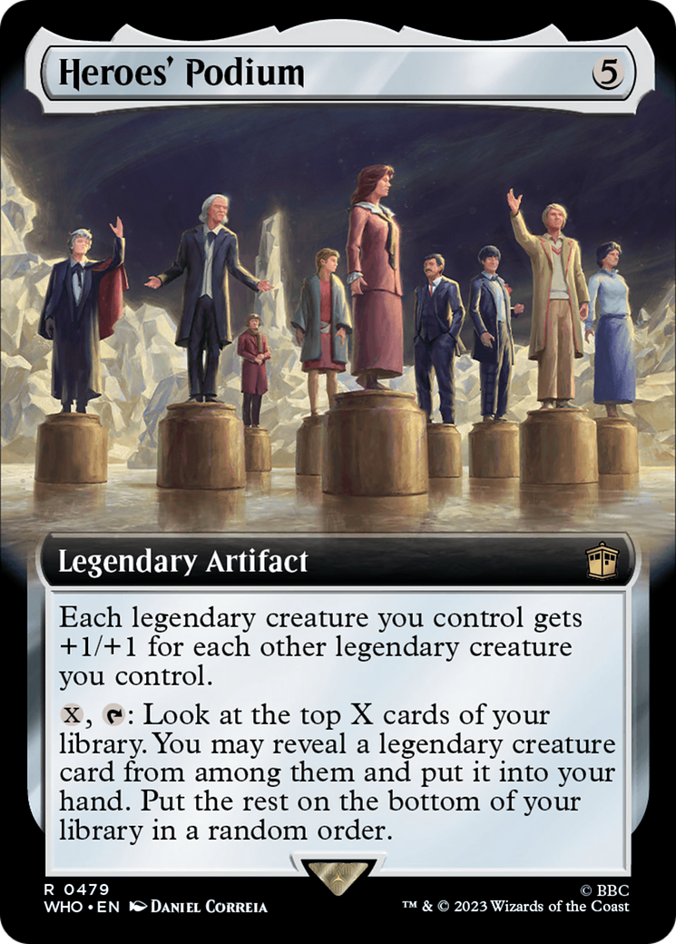 Heroes' Podium (Extended Art) [Doctor Who] | Exor Games Bridgewater