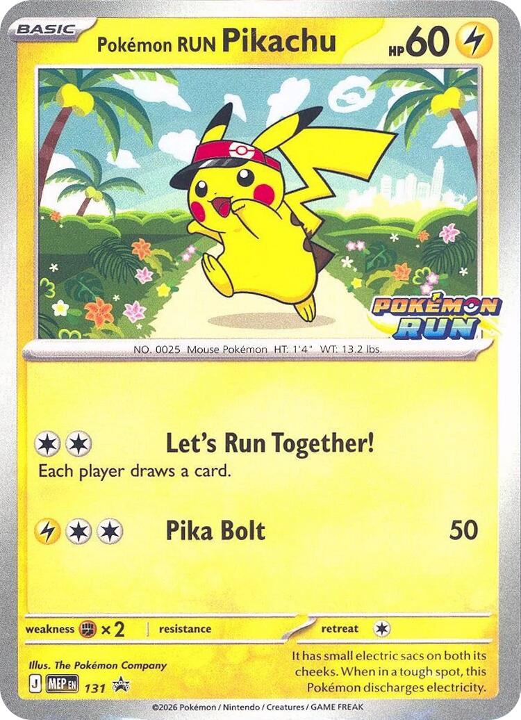 Pokemon Run Pikachu (131) [Miscellaneous Cards] | Exor Games Bridgewater