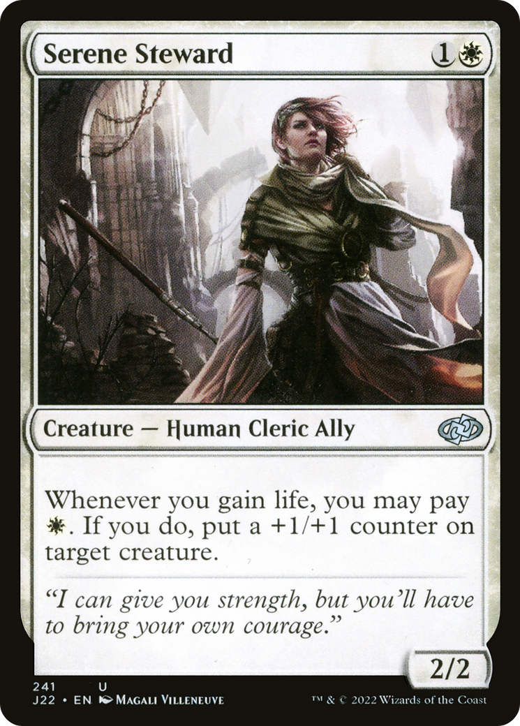 Serene Steward [Jumpstart 2022] | Exor Games Bridgewater