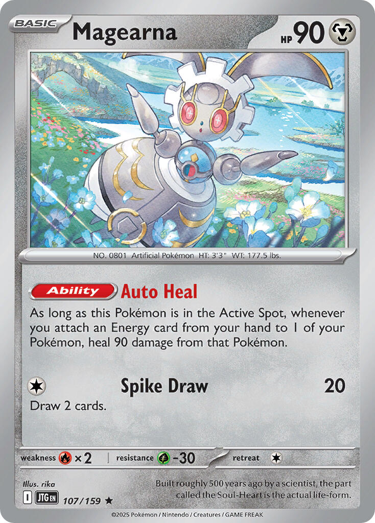Magearna (107/159) (Deck Exclusive) [Scarlet & Violet: Journey Together] | Exor Games Bridgewater