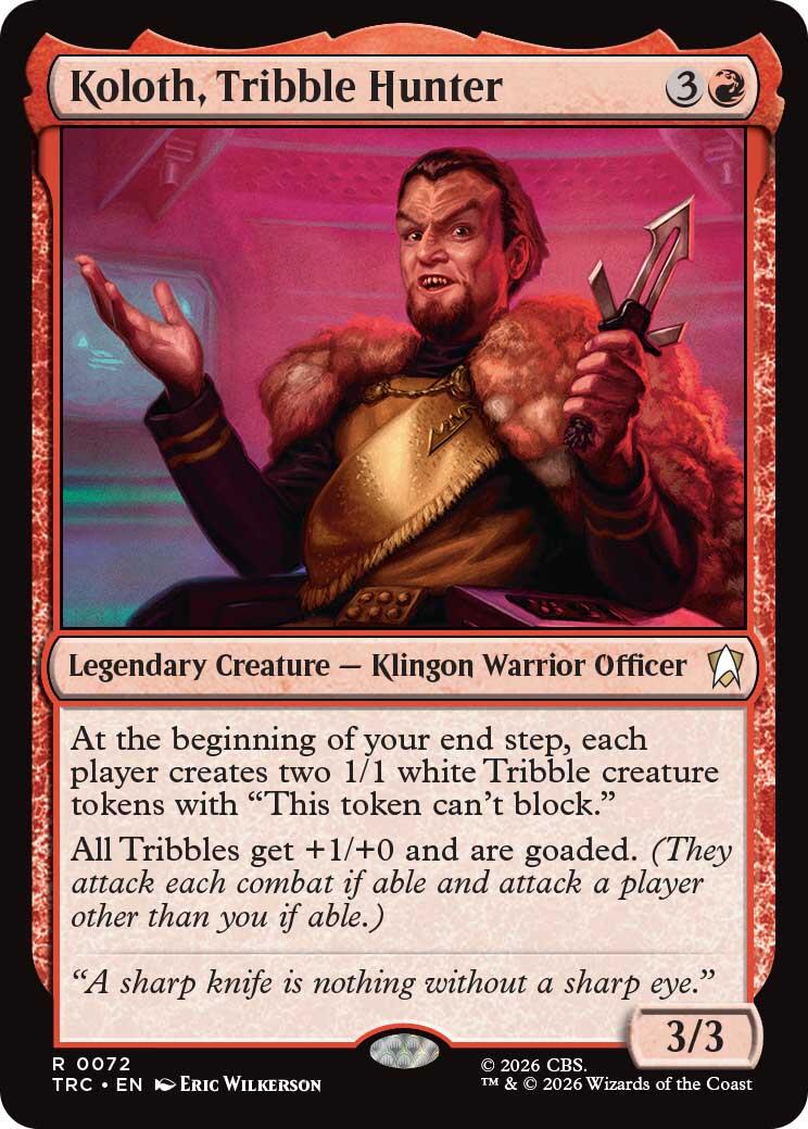 Koloth, Tribble Hunter [Star Trek Commander] | Exor Games Bridgewater