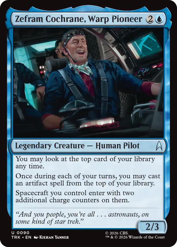 Zephram Cochrane, Warp Pioneer [Star Trek] | Exor Games Bridgewater