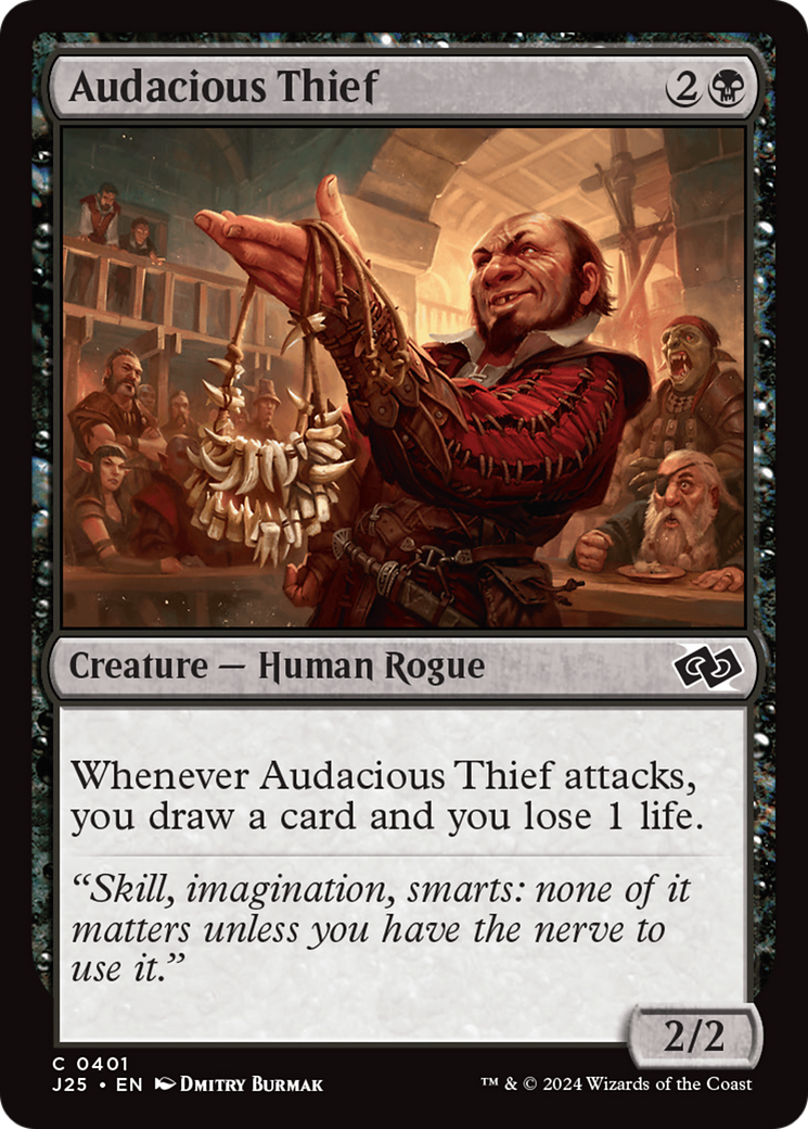 Audacious Thief [Foundations Jumpstart] | Exor Games Bridgewater