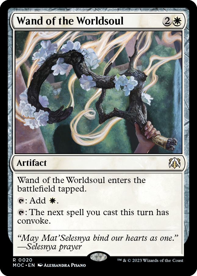 Wand of the Worldsoul [March of the Machine Commander] | Exor Games Bridgewater