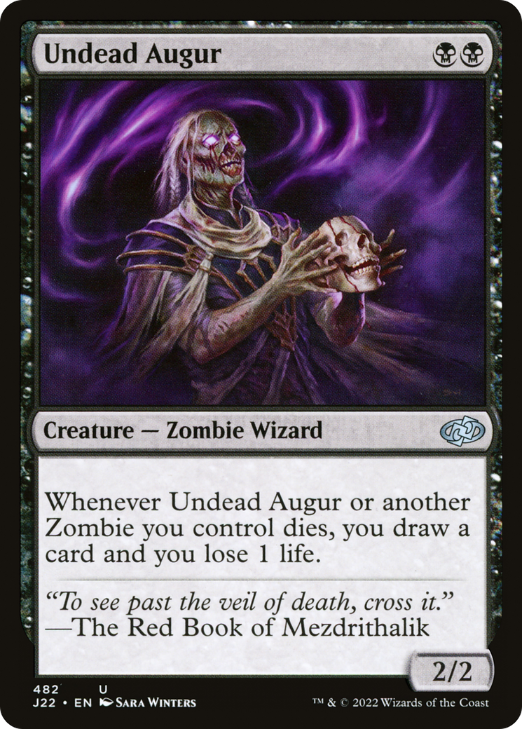 Undead Augur [Jumpstart 2022] | Exor Games Bridgewater