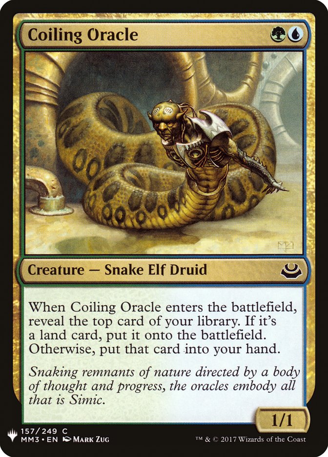 Coiling Oracle [Mystery Booster] | Exor Games Bridgewater