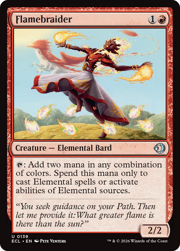 Flamebraider [Lorwyn Eclipsed] | Exor Games Bridgewater