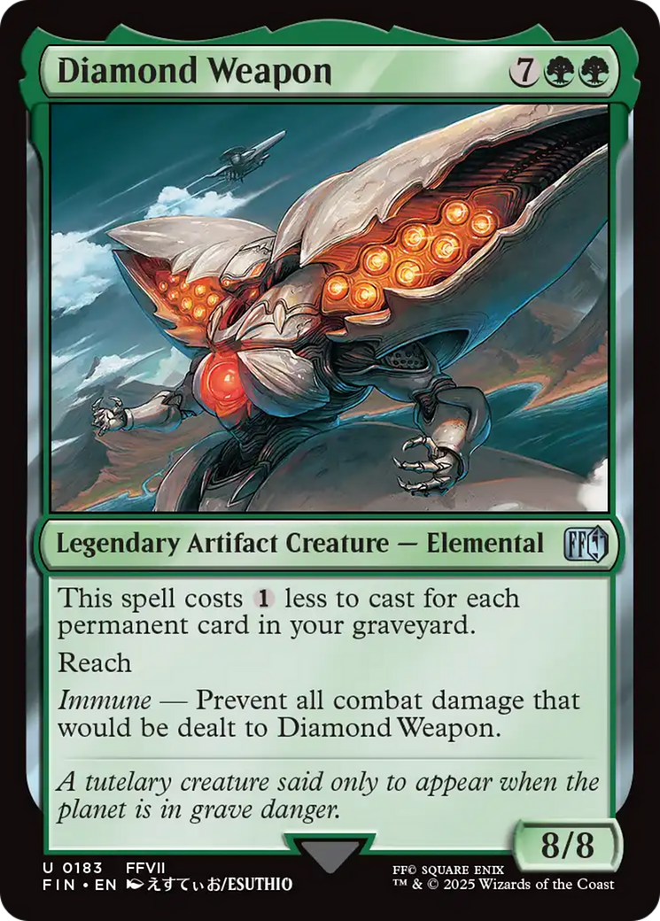 Diamond Weapon [FINAL FANTASY] | Exor Games Bridgewater