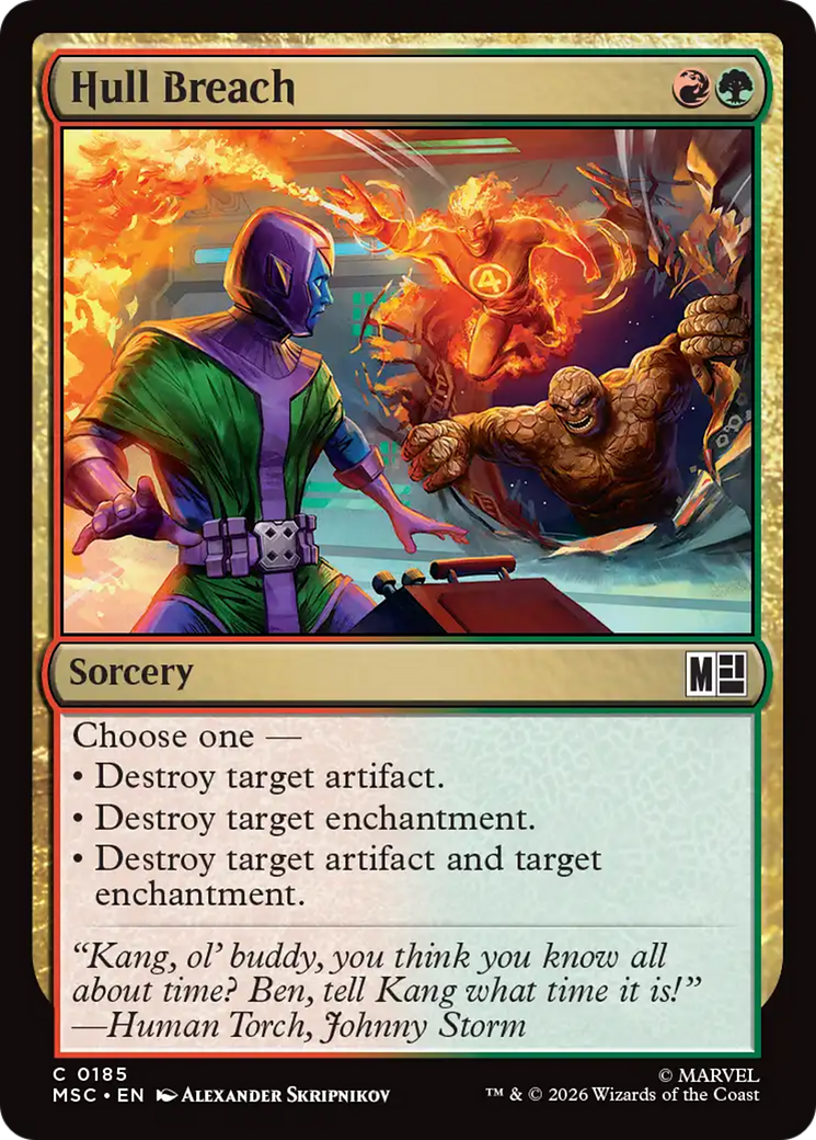 Hull Breach (Surge Foil) [Marvel Super Heroes Commander] | Exor Games Bridgewater