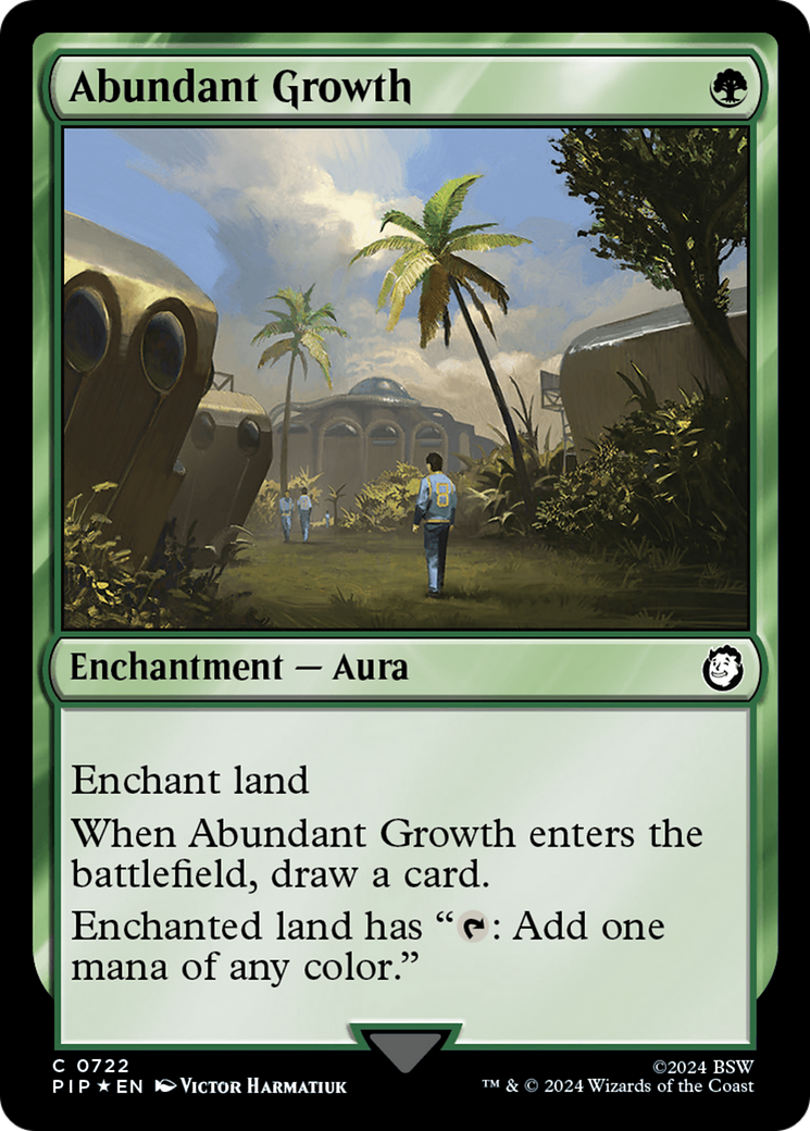 Abundant Growth (Surge Foil) [Fallout] | Exor Games Bridgewater