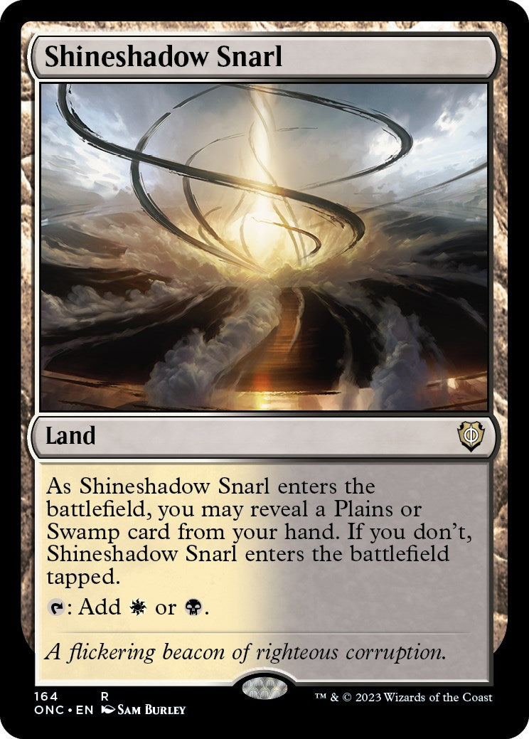 Shineshadow Snarl [Phyrexia: All Will Be One Commander] | Exor Games Bridgewater