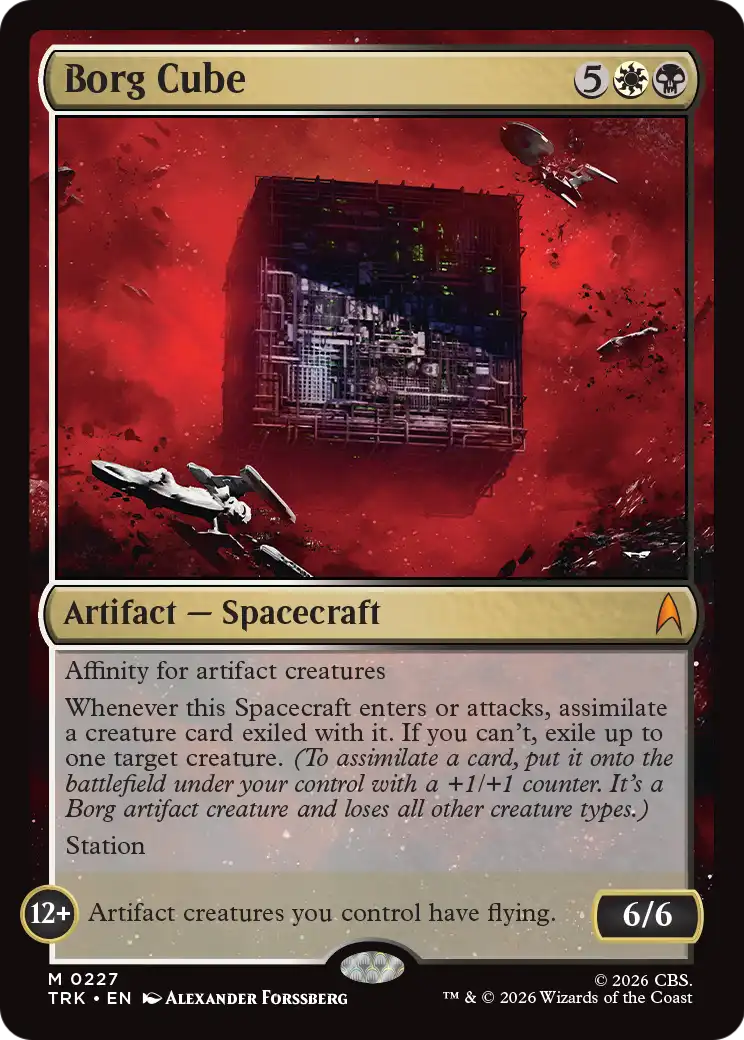 Borg Cube [Star Trek] | Exor Games Bridgewater