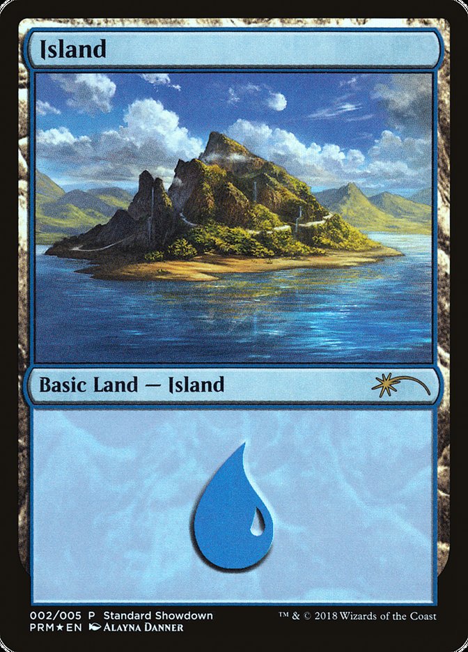 Island (Alayna Danner) [Standard Showdown Promos] | Exor Games Bridgewater