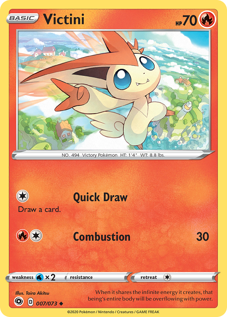 Victini (007/073) [Sword & Shield: Champion's Path] | Exor Games Bridgewater