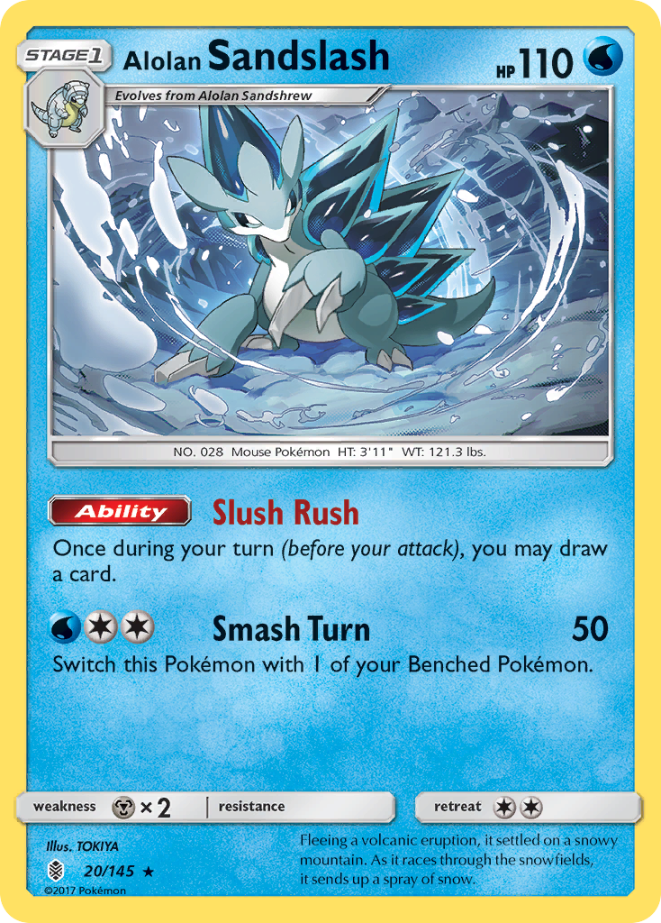 Alolan Sandslash (20/145) [Sun & Moon: Guardians Rising] | Exor Games Bridgewater