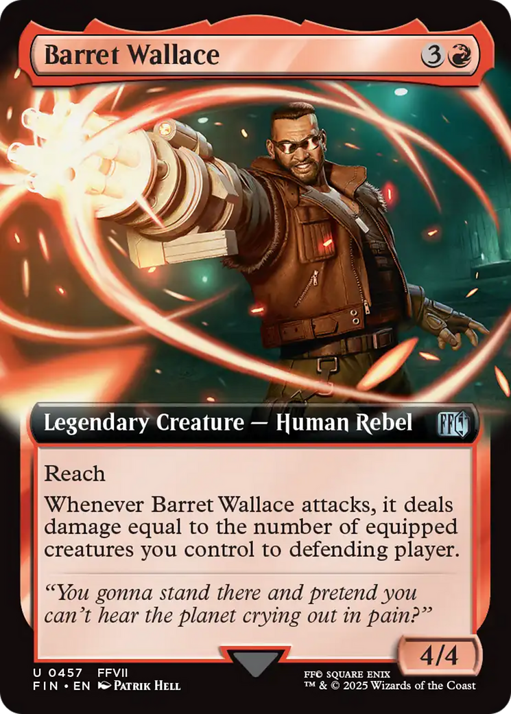 Barret Wallace (Extended Art) [FINAL FANTASY] | Exor Games Bridgewater